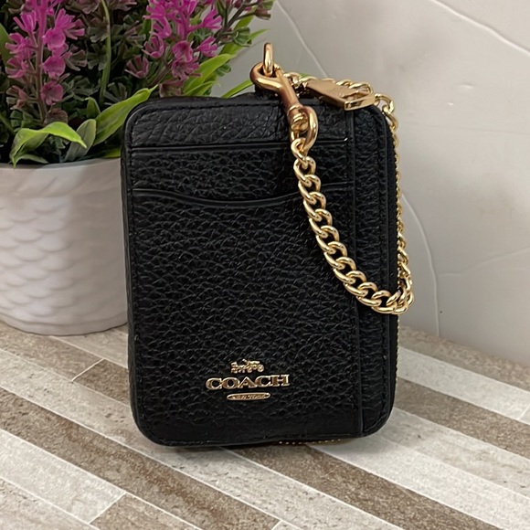 NWT Coach small card I’d coin purse - Picture 2 of 6